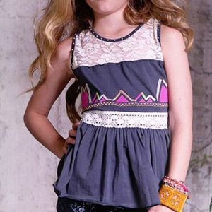 JAK & PEPPAR EBB AND FLOW BOHO TANK TOP GIRLS 7